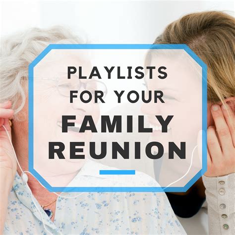 Fun Family Reunion Music Playlists