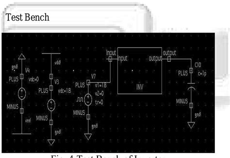 Schematic diagram of 4-bit and gate at the transistor level.