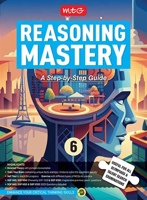 Reasoning Mastery Class 6 Step-by-Step Guide - Book by MTG Learning ...
