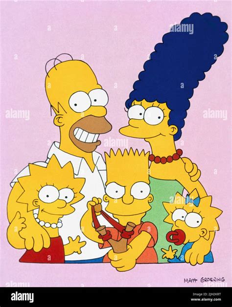 The simpsons family hi-res stock photography and images - Alamy