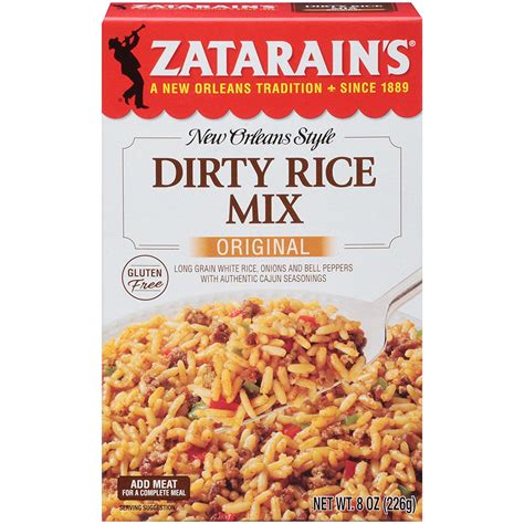 Zatarain's Dirty Rice Mix Recipe at Eva Howse blog