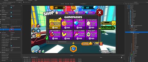 Image result for Open Shop Button Script Roblox