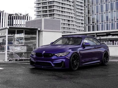 Download wallpaper 1400x1050 bmw, car, purple, parking standard 4:3 hd ...