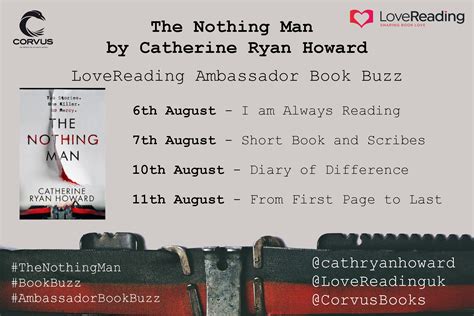 Ambassador Book Buzz: The Nothing Man by Catherine Ryan Howard ...