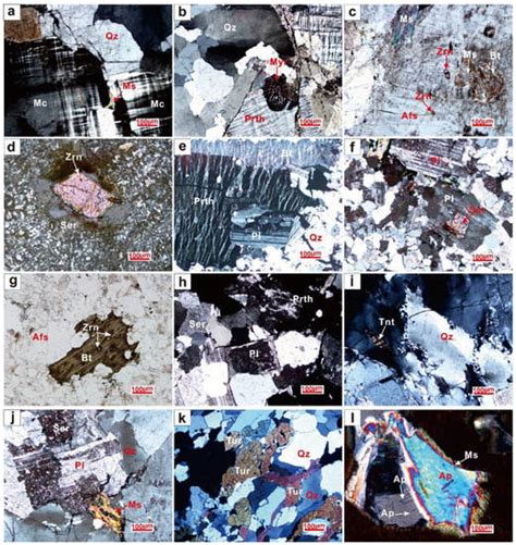 Petrogenesis and Geochronology of Tianshui Granites from Western ...