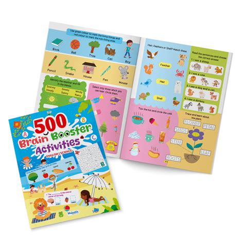 Brain Booster Activity Book for Children Age 5+ | 500 Engaging & Brain
