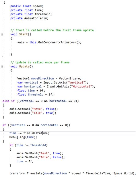 Image result for Unity Start Animation From Code