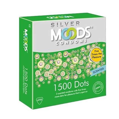 Moods Silver 1500 Dots Scented Condom | Buy Moods Silver 1500 Dots ...