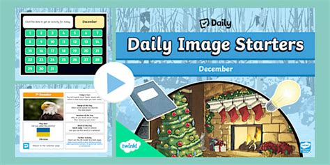 KS2 Twinkl Daily Images Early Morning December PowerPoint