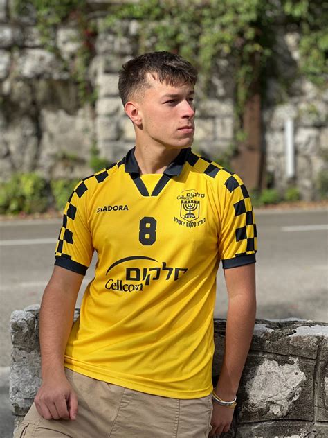Beitar Jerusalem Football Shirt 1997/1998 Israel Retro Jersey Vintage ...