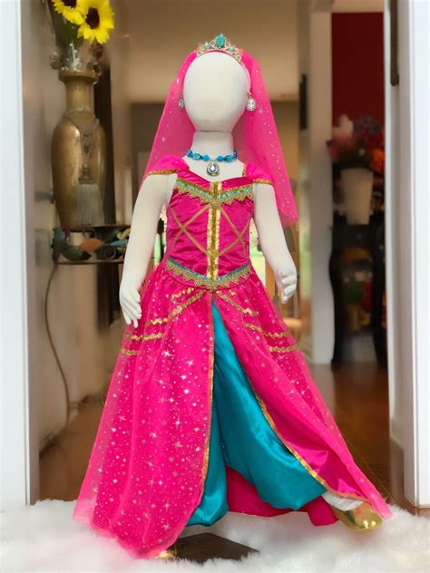 Princess Jasmine Pink Dress