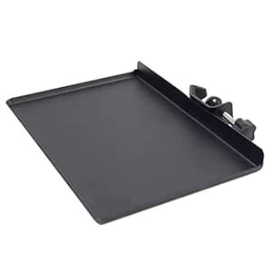EXCEART Microphone Stand Tray for Live Sound Broadcast Rack, Black Iron ...