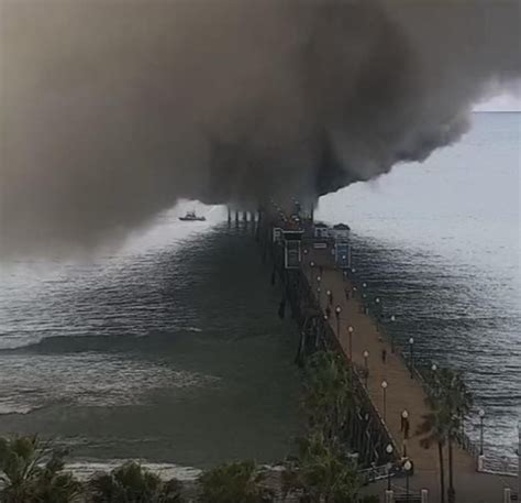 SanDiegoVille: Oceanside Pier Restaurant Catches Fire In San Diego's ...