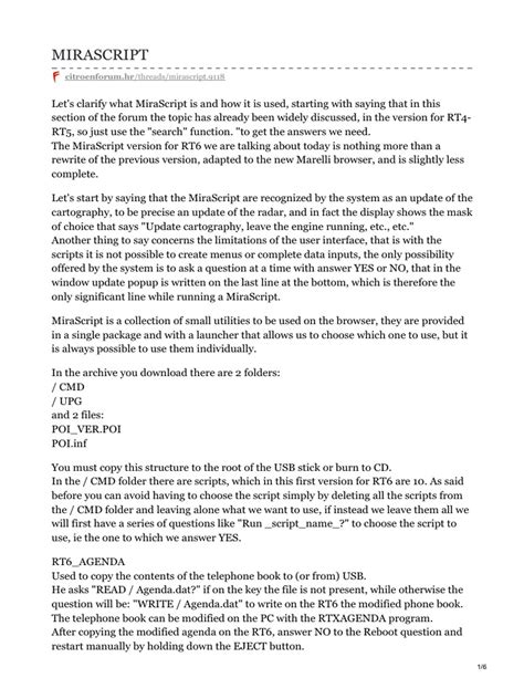 Image result for Mirascript Rt6 Tutorial