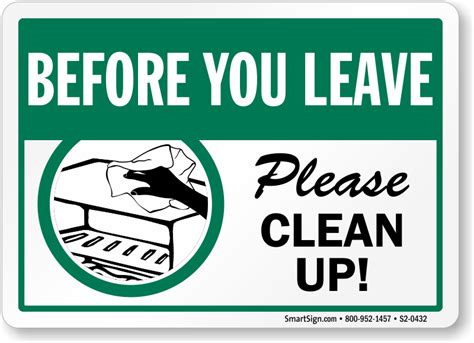 Image result for Clean Lab Signs