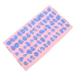 Buy PACKOVE Alphabet Number Cookie Stamps Letters Biscuit Mold Fondant ...