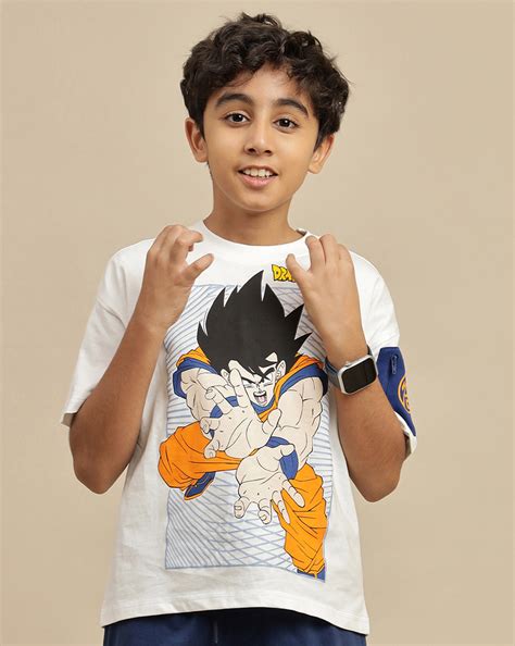 Dragon Ball Z Printed Oversized Tshirt For Boys – Kidsville