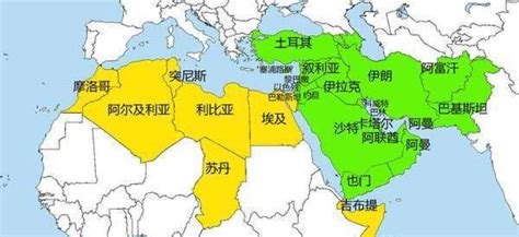 世界地图中东地区 的图像结果