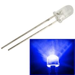 Buy White Blue Led 5mm (Pack of 10) Online in India | Robocraze
