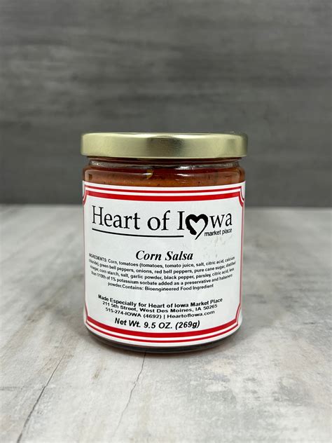 Heart of Iowa Corn Salsa (10oz) – Heart of Iowa Market Place