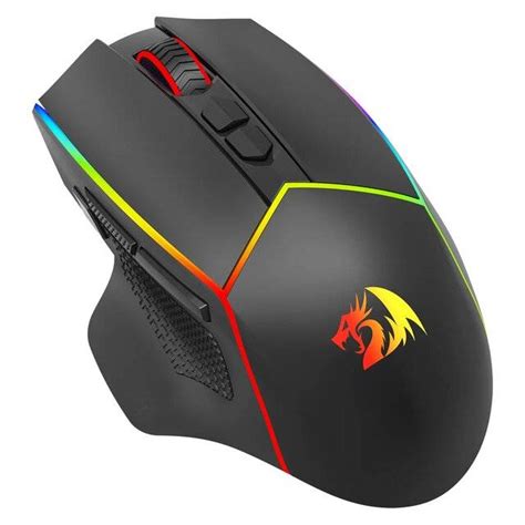 Redragon M814 RGB AXE Pro Mouse (Wired/2.4/BT) | Anas-IQ