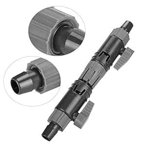 Aquarium Water Control Valve, Double Tap Connector, Quick Release ...