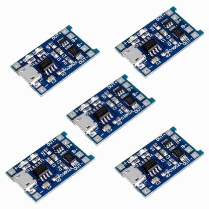 Republic TP4056 Micro USB 5V 1A 18650 Lithium Battery Charger Module ...