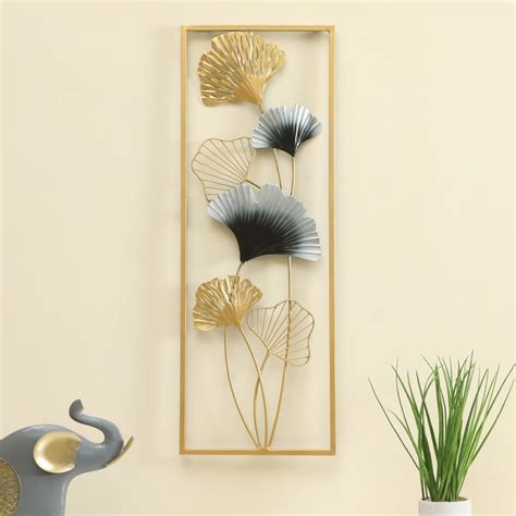 Buy VEDAS Wayanad Metal Leaf Wall Accent from Vedas at just INR 3399.0