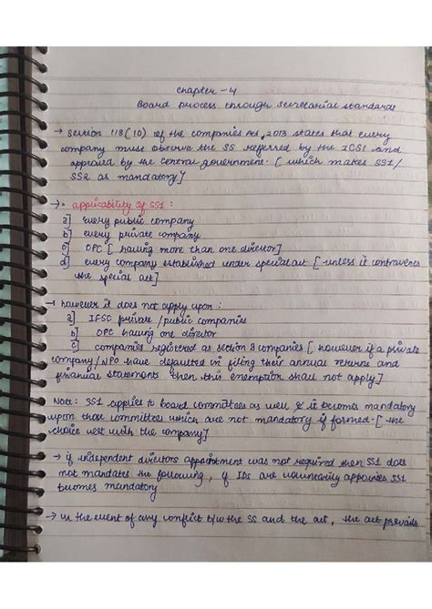 Ch-4: Board Processes Under Secretarial Standards as per Companies Act ...