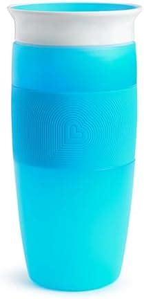 Buy Munchkin Miracle Stainless Steel 360 Sippy Cup, Blue, 10 Ounce ...