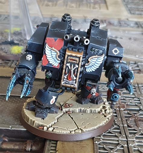 Blood Angels Death Company Dreadnought & Stormraven : r/Warhammer40k