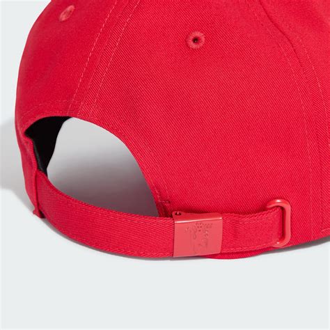 adidas MANCHESTER UNITED BASEBALL CAP - Red | adidas India