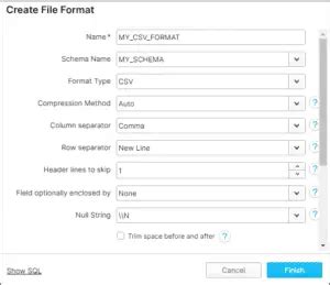Image result for File Formats in Snowflake