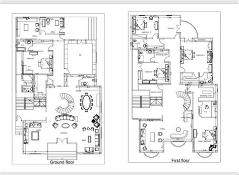 Entry #14 by rafiforall2020 for Redraw Residential Floor Plans for ...