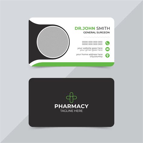 Modern medical healthcare doctor business card template design 12671402 ...