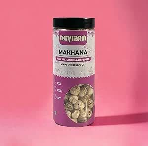 DEVIRAM Roasted Makhana Snaks - Premium Roasted Flavored Crunchy ...