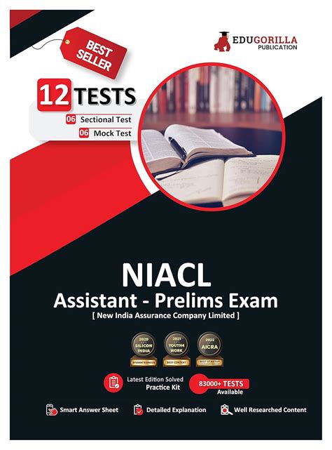 NIACL Assistant Prelims Exam 2024 (English Edition) - New India ...