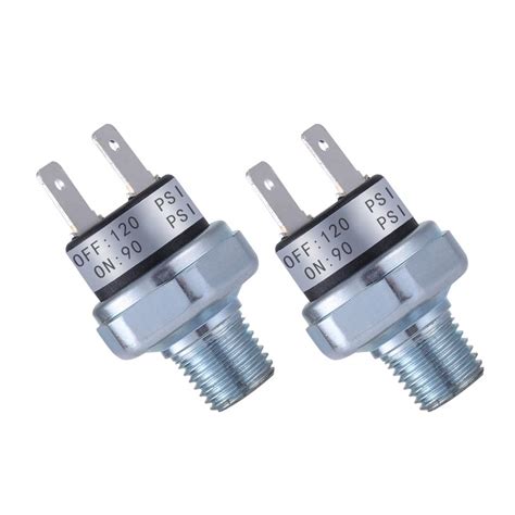 Buy FanWayer "Air Pressure Switch 90-120 PSI Pressure Switch 1/4"-18 ...