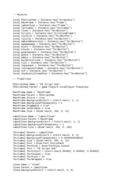Free Fe Script Hub 的图像结果