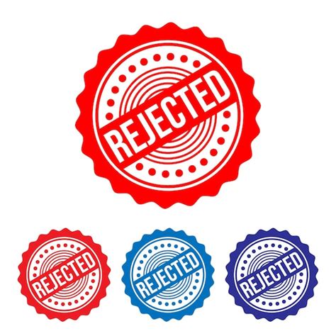 Image result for Rejected Stamp Vector