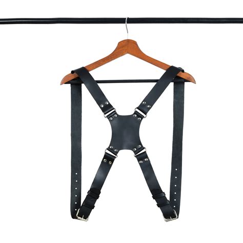 Double Camera Strap Harness- Black — MaheTri