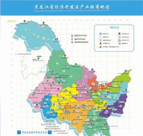 2020年黑龙江省经济开发区分布格局及产业招商地图分析（图） _ 东方财富网