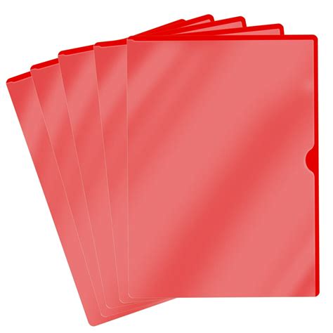 Red Pocket Folder