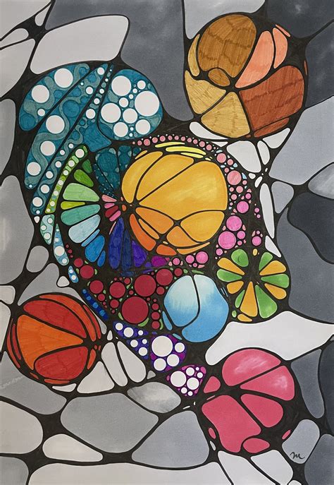 Colorful Abstract Art Painting