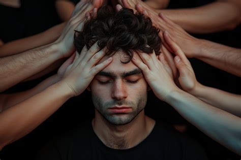 Концептуальный портрет чрезмерно стимулированного человека | AI ...