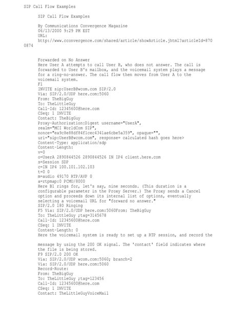 Image result for SIP Call Flow