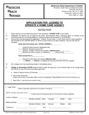 OK ODH Form 757 2009 - Fill and Sign Printable Template Online