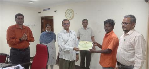 Safety award presented to Railway Keyman