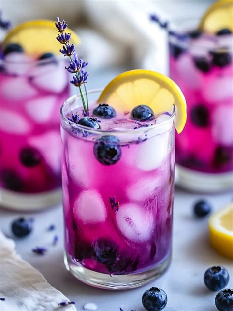 Blueberry Lavender Lemonade