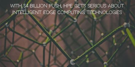 edge computing hpe